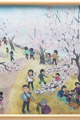 1_183_私と直子さんと久美ちゃんと桜がきれいだったですね_金澤留雄